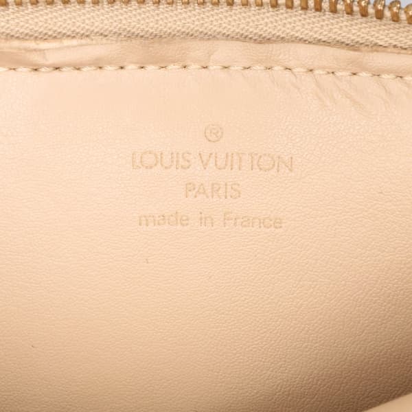 Pre-owned Louis Vuitton Monogram Vernis Pochette Lexington Brown