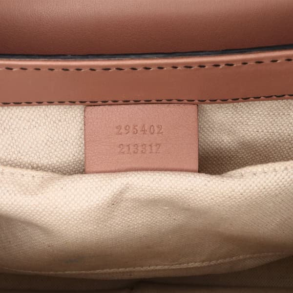 Pre-owned Gucci Medium Guccissima Emily Shoulder Bag Brown