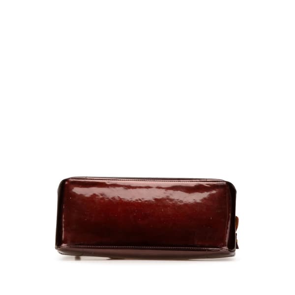 Pre-owned Louis Vuitton Monogram Vernis Rosewood Avenue Red
