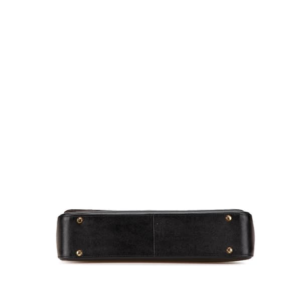 Pre-owned Burberry Leather Shoulder Bag Black