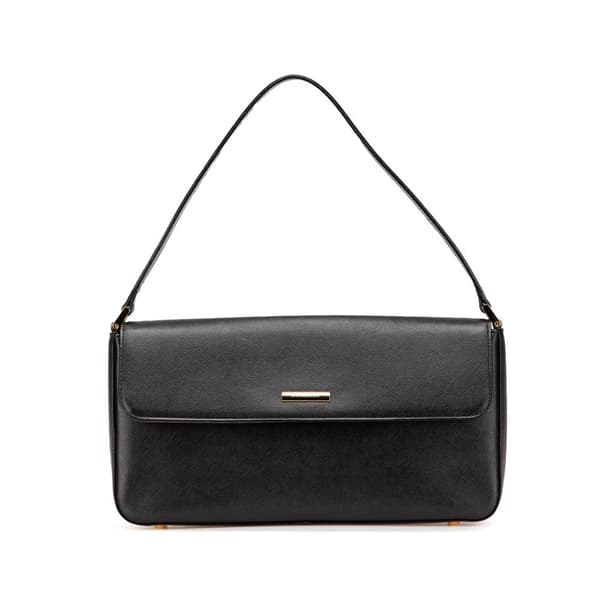 Pre-owned Burberry Leather Shoulder Bag Black