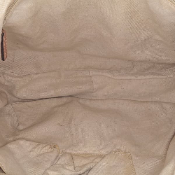 Pre-owned Gucci Diamante Canvas Sukey Shoulder Bag Brown