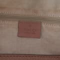 Miniatyrbillede 5 af 9: Pre-owned Gucci Diamante Canvas Sukey Shoulder Bag Brown