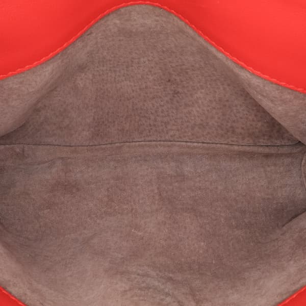 Pre-owned Bottega Veneta Small Nappa Intrecciato Olimpia Shoulder Bag Red