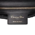 Miniatyrbild 5 av 10: Pre-owned Dior Oblique Canvas Saddle Bag Black