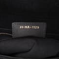 Miniatyrbild 6 av 10: Pre-owned Dior Oblique Canvas Saddle Bag Black