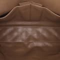Miniatyrbild 4 av 10: Pre-owned Chanel Medium Classic Crinkled Patent Double Flap Brown