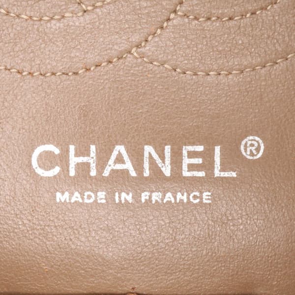 Pre-owned Chanel Medium Classic Crinkled Patent Double Flap Brown