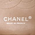 Miniatyrbild 5 av 10: Pre-owned Chanel Medium Classic Crinkled Patent Double Flap Brown