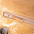 Miniatyrbild 10 av 10: Pre-owned Chanel Medium Classic Crinkled Patent Double Flap Brown
