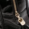 Miniatyrbillede 7 af 10: Pre-owned Gucci Patent Soho Chain Shoulder Bag Black