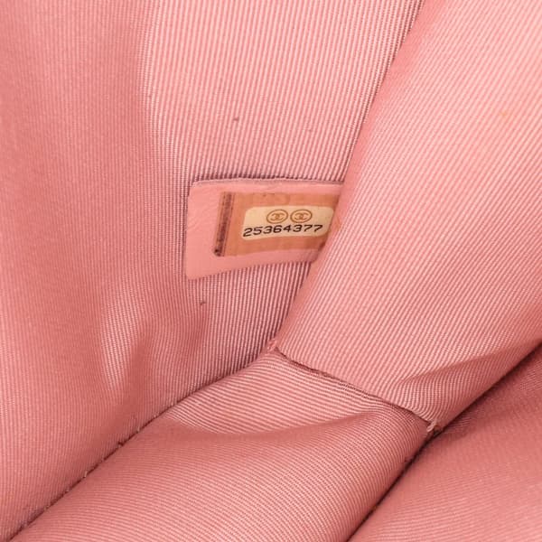 Pre-owned Chanel Large Quilted Goatskin CC Box Flap Pink