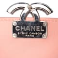 Miniatyrbillede 7 af 10: Pre-owned Chanel Large Quilted Goatskin CC Box Flap Pink