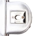 Miniatyrbillede 7 af 8: Pre-owned Chanel Small Metallic Lambskin Laser Cut Flap Silver