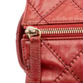Pikkukuva 7 / 10: Pre-owned Chanel Quilted Calfskin Retro Chain Camera Flap Red