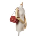 Pikkukuva 10 / 10: Pre-owned Chanel Quilted Calfskin Retro Chain Camera Flap Red