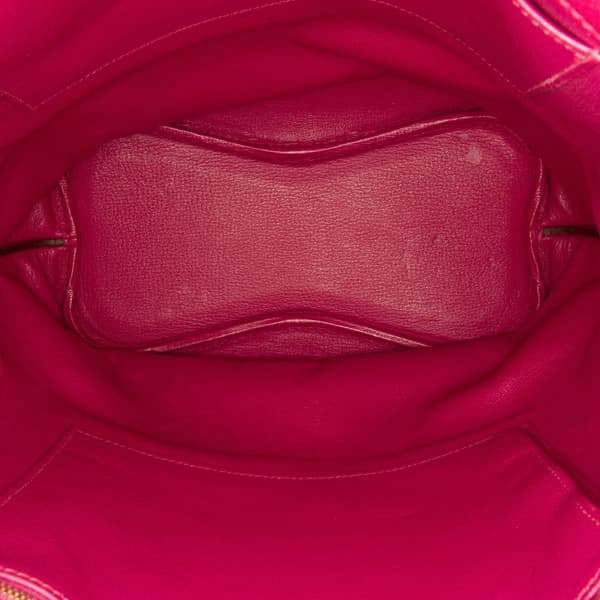 Pre-owned Hermès Togo So Kelly 26 Pink