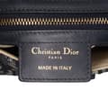 Miniatyrbillede 5 af 10: Pre-owned Dior Oblique Canvas Saddle Bag Blue