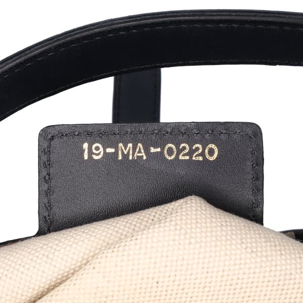 Pre-owned Dior Oblique Canvas Saddle Bag Blue