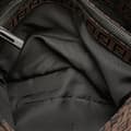 Miniatyrbilde 4 av 10: Pre-owned Fendi Zucchino Canvas Shoulder Bag Brown