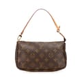 Miniatyrbild 1 av 10: Pre-owned Louis Vuitton Monogram Pochette Accessoires Brown