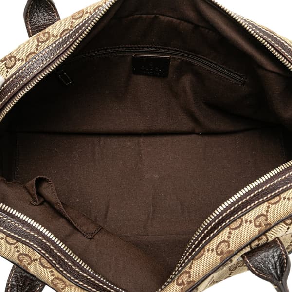 Pre-owned Gucci GG Canvas Princy Shoulder Bag Brown