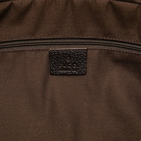 Pre-owned Gucci GG Canvas Princy Shoulder Bag Brown