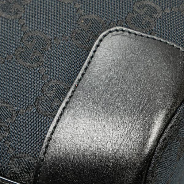 Pre-owned Gucci GG Canvas Shoulder Bag Blue