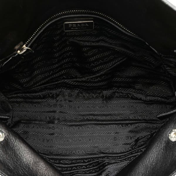 Pre-owned Prada Tessuto Easy Shoulder Bag Black
