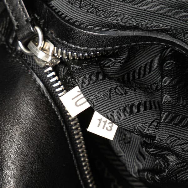Pre-owned Prada Tessuto Easy Shoulder Bag Black