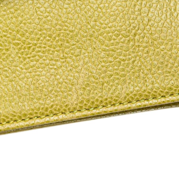 Pre-owned Chanel Triple CC Caviar Shoulder Bag Green