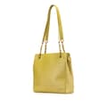 Miniatyrbild 2 av 10: Pre-owned Chanel Triple CC Caviar Shoulder Bag Green