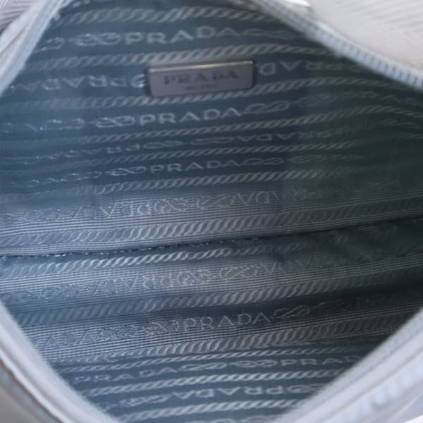 Pre-owned Prada Mini Re Nylon Re Edition 2000 Shoulder Bag Blue