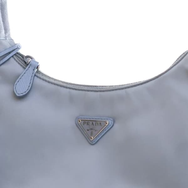 Pre-owned Prada Mini Re Nylon Re Edition 2000 Shoulder Bag Blue