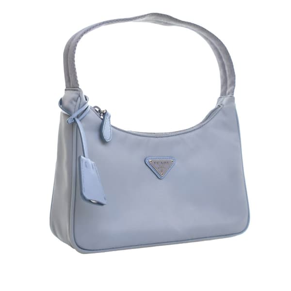Pre-owned Prada Mini Re Nylon Re Edition 2000 Shoulder Bag Blue