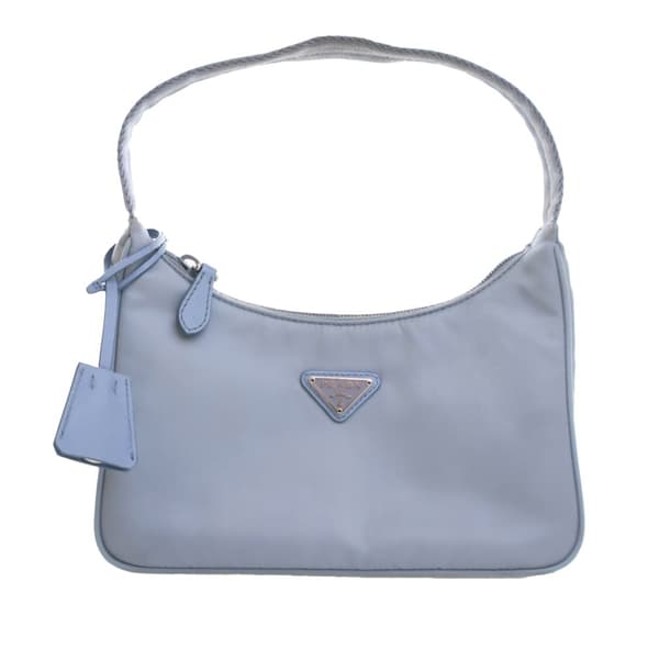 Pre-owned Prada Mini Re Nylon Re Edition 2000 Shoulder Bag Blue