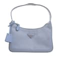 Miniatyrbilde 1 av 10: Pre-owned Prada Mini Re Nylon Re Edition 2000 Shoulder Bag Blue