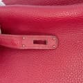 Miniatyrbilde 7 av 10: Pre-owned Hermès Clemence So Kelly 22 Red
