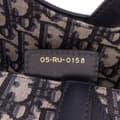 Pikkukuva 5 / 9: Pre-owned Dior Oblique Canvas Saddle Bag Blue