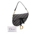 Pikkukuva 9 / 9: Pre-owned Dior Oblique Canvas Saddle Bag Blue