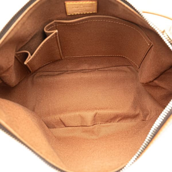 Pre-owned Louis Vuitton Monogram Tulum PM Brown