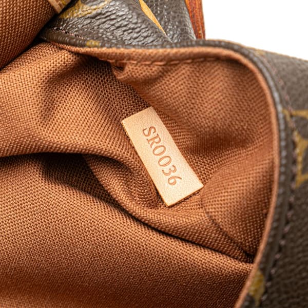 Pre-owned Louis Vuitton Monogram Tulum PM Brown