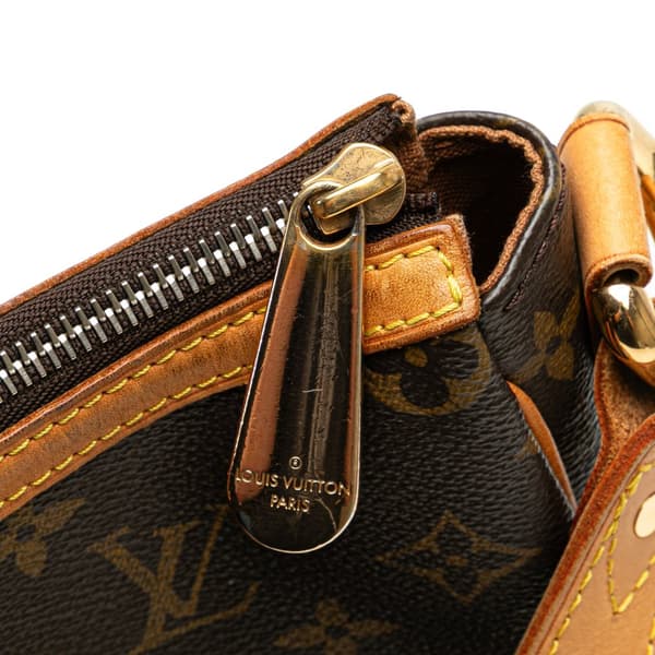 Pre-owned Louis Vuitton Monogram Tulum PM Brown