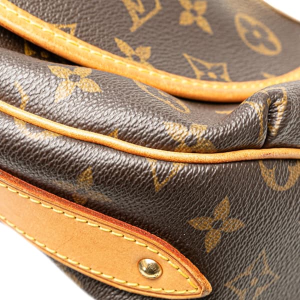 Pre-owned Louis Vuitton Monogram Tulum PM Brown