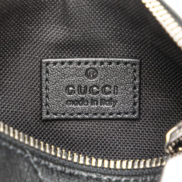 Pre-owned Gucci Mini Leather Blondie Shoulder Bag Black
