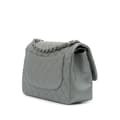 Pikkukuva 2 / 10: Pre-owned Chanel Jumbo Classic Lambskin Double Flap Silver