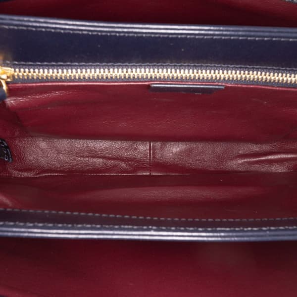 Pre-owned Gucci Small Canvas Horsebit 1955 Shoulder Bag Brown