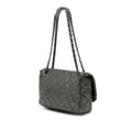 Miniatyrbild 2 av 10: Pre-owned Chanel Medium Quilted Metallic Aged Calfskin Chain Me Flap Gray