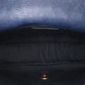 Pikkukuva 4 / 10: Pre-owned Chanel Medium Chevron Wrinkled Calfskin Medallion Charm Flap Blue
