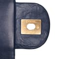 Pikkukuva 9 / 10: Pre-owned Chanel Medium Chevron Wrinkled Calfskin Medallion Charm Flap Blue